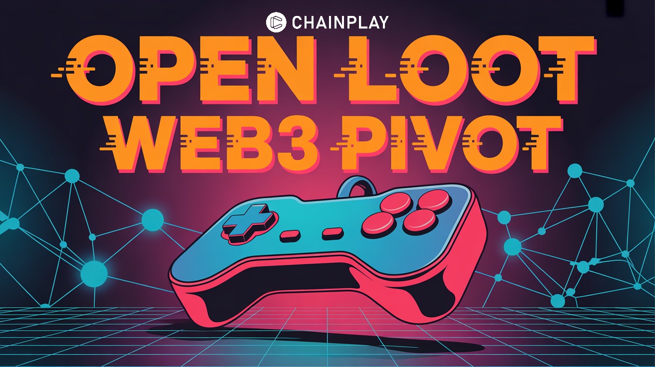 Warcast Web3 strategy game gameplay screenshot showing NFT territories on map with player alliances and control zones powered by OpenLoot