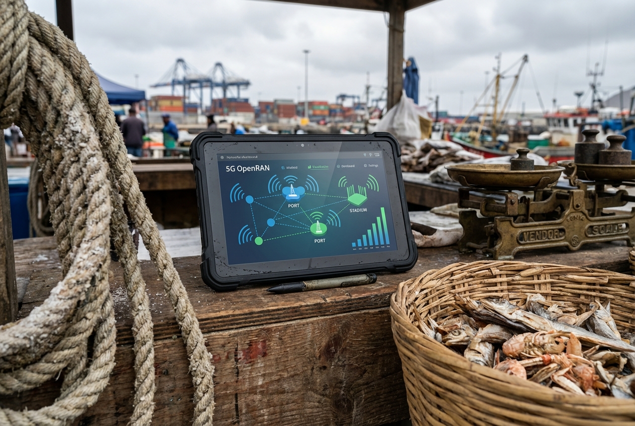 Weaver Labs Cell-Stack 3x ROI in Decentralized 5G OpenRAN for Stadiums and Ports 2025