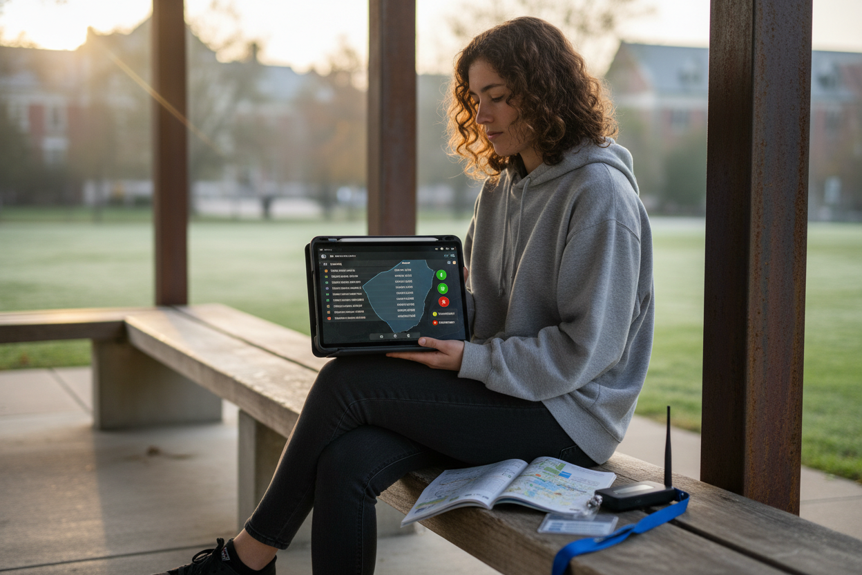 WiFi Geofencing for DEX Travel Rule Compliance: Using SSID and BSSID to Block Sanctioned Regions