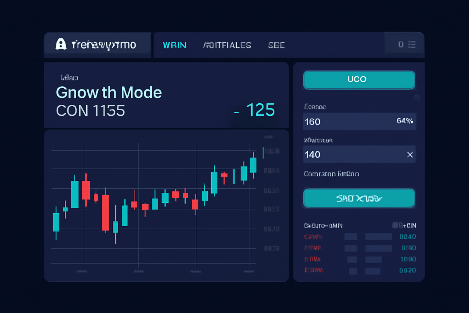 Hyperliquid trading interface highlighting HIP-3 Growth Mode $COIN perp market, clean UI, futuristic DEX design