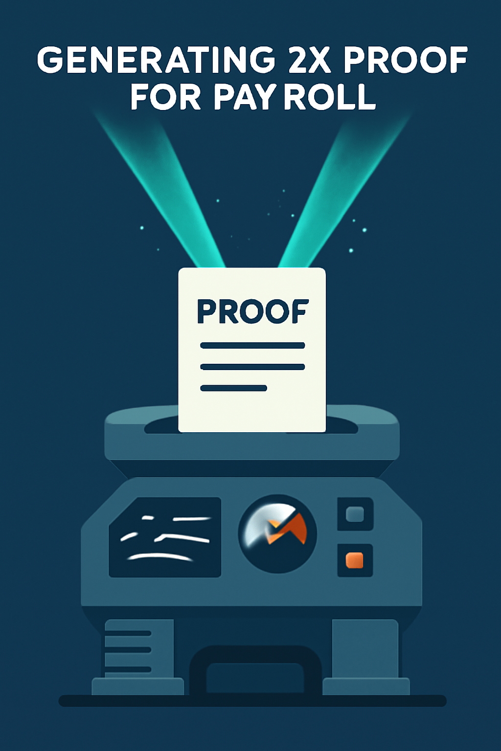 generating ZK proof for payroll, energy beams forming proof, high-tech digital forge