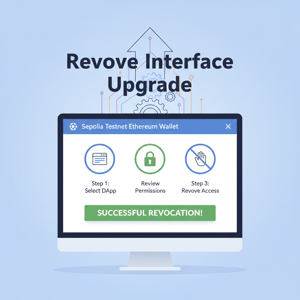 sepolia testnet ethereum wallet testing revoke interface success checkmarks visionary upgrade