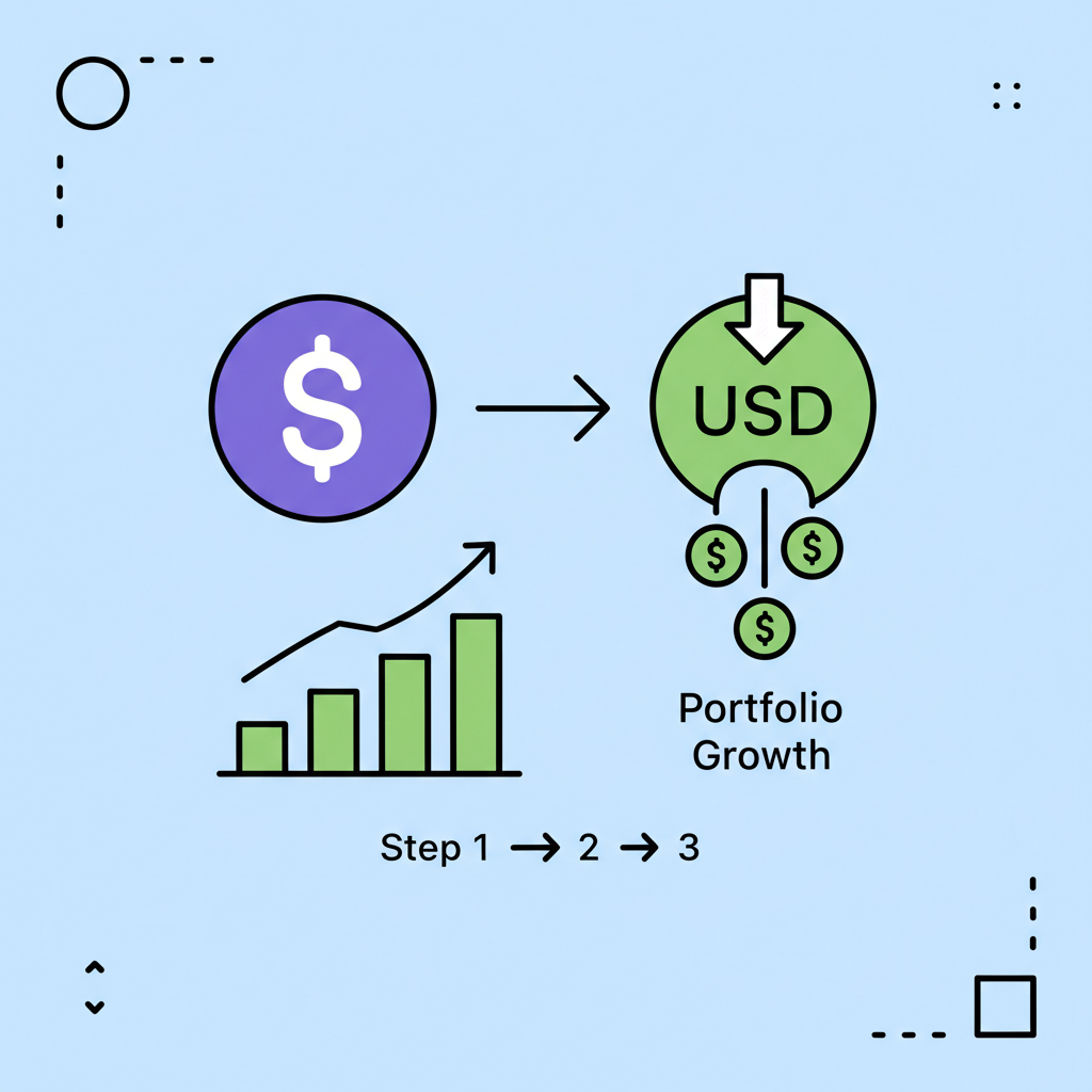 profit realization token swap solana, usd outflow, green portfolio growth graph