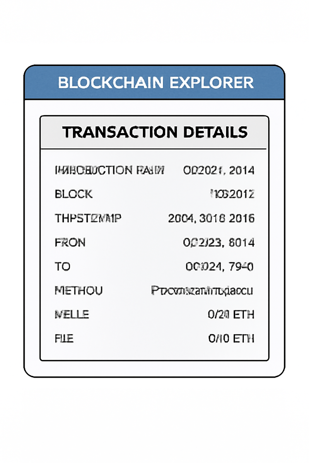 A blockchain explorer interface showing a detailed subscription proration transaction history.