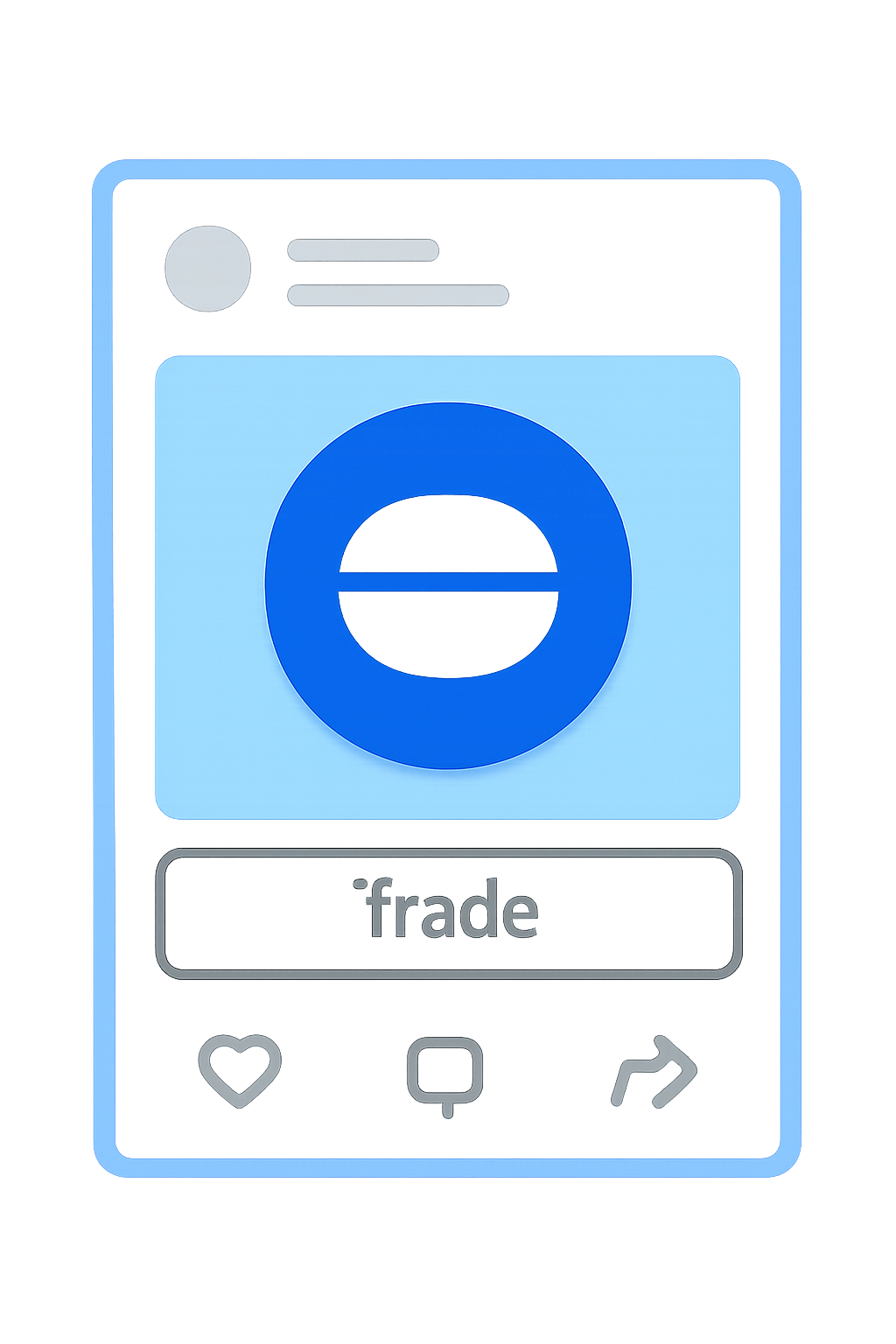 A highlighted social post with a Base Chain token logo and a visible trade button