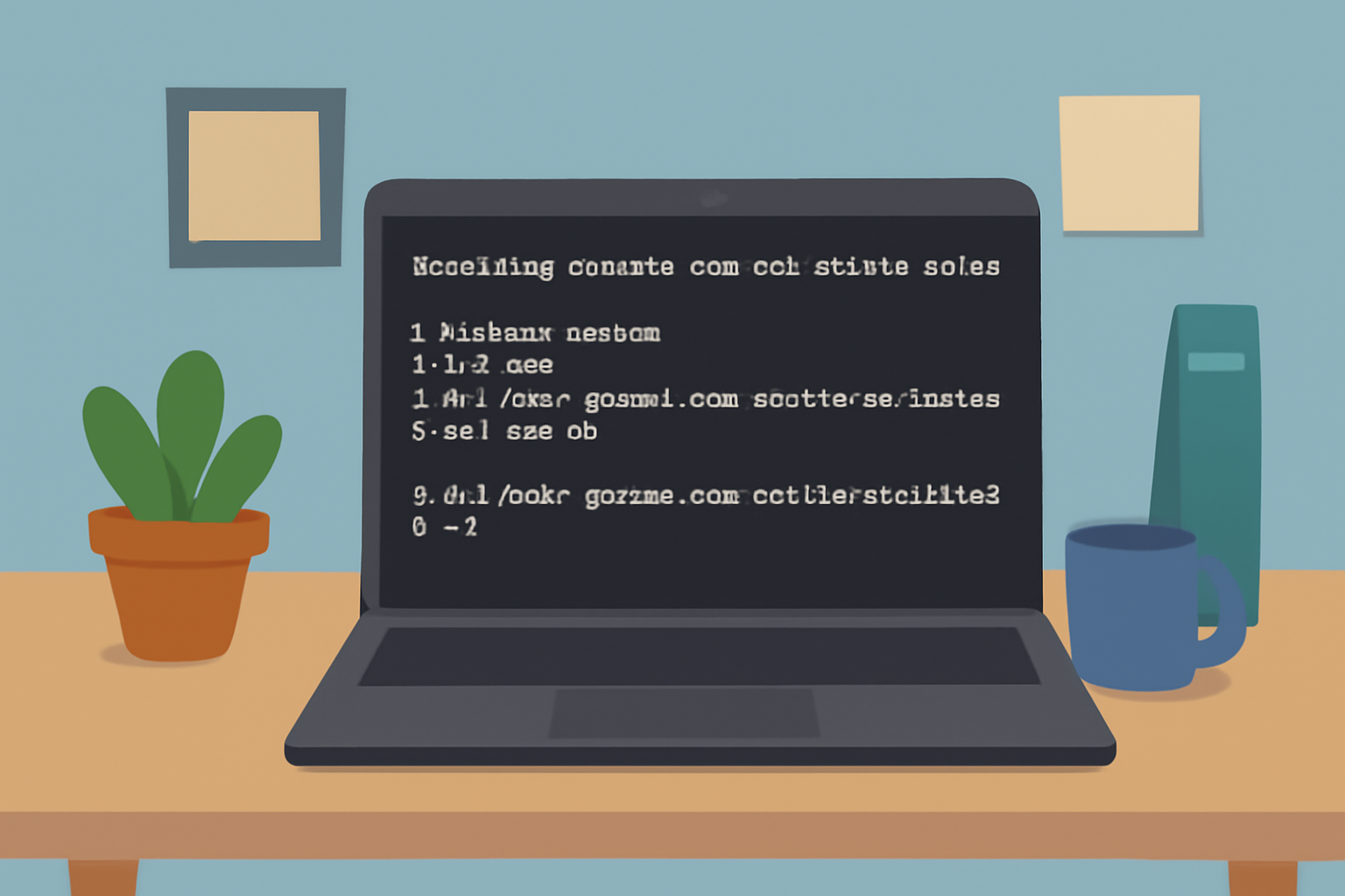 developer workstation with terminal open, showing installation of Celestia node and Rollkit tools