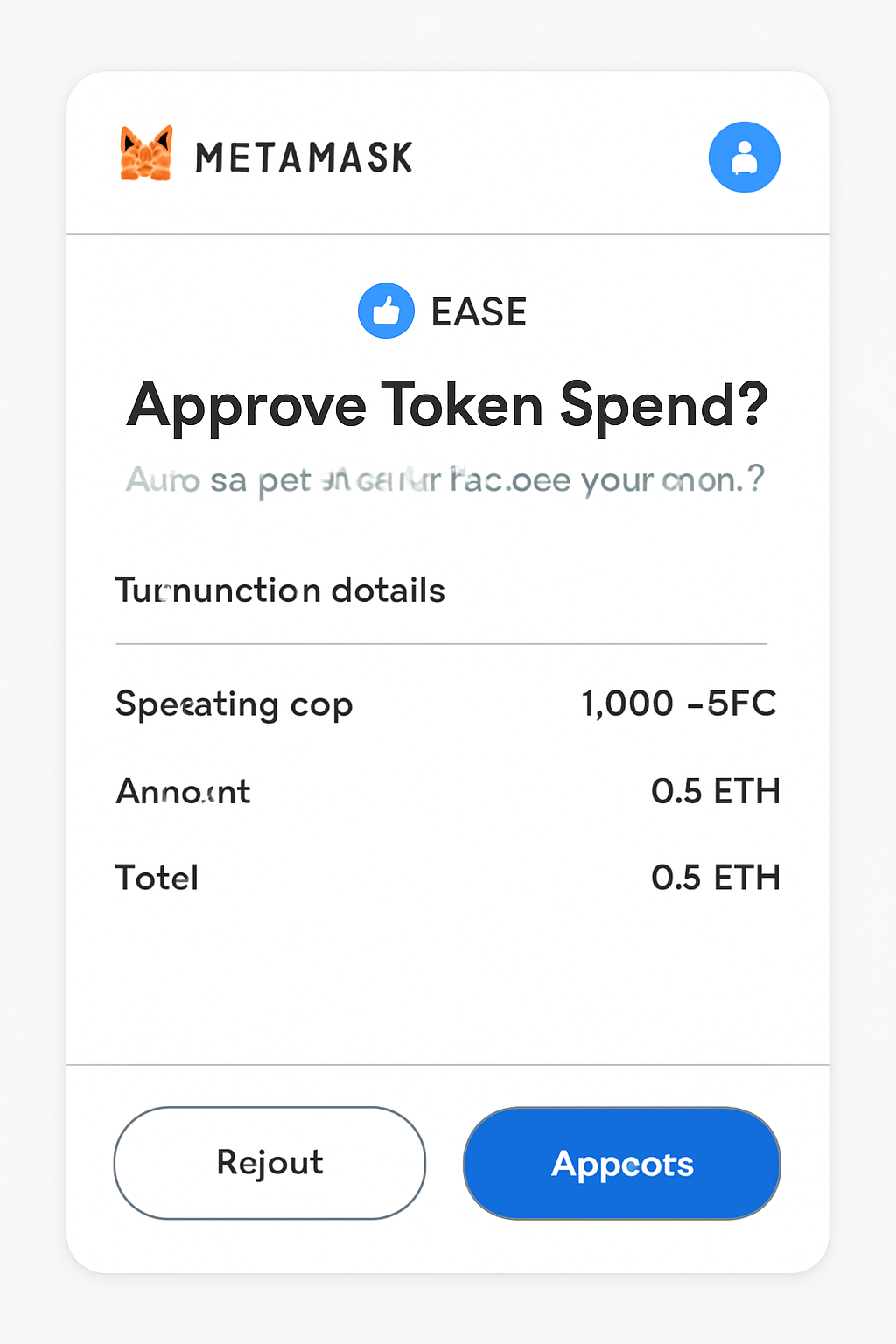 MetaMask approval popup for token spend on Base, transaction details visible, secure wallet interface illustration