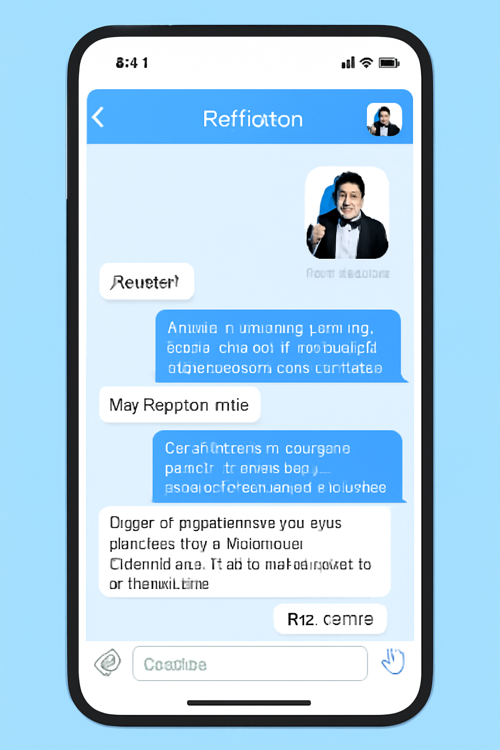 Telegram app open with @BotFather chat, user creating a new bot, receiving a bot token, clear step-by-step interface