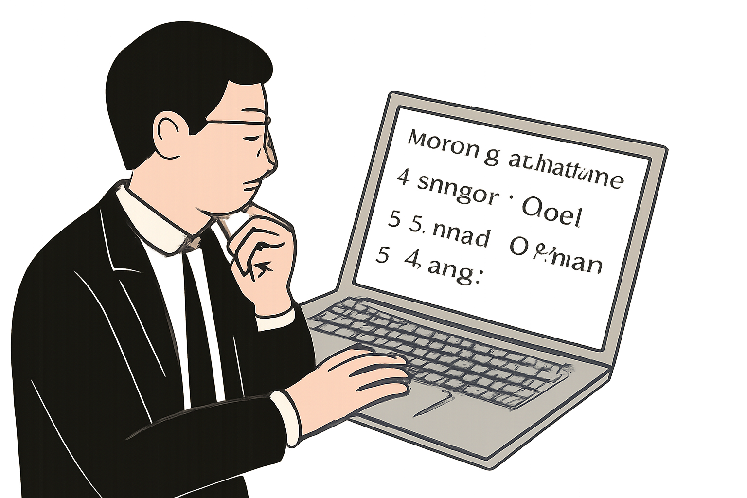 A business leader comparing different USDC payroll platforms on a laptop, with logos of Remote, Bitwage, Deel, and TransFi visible.