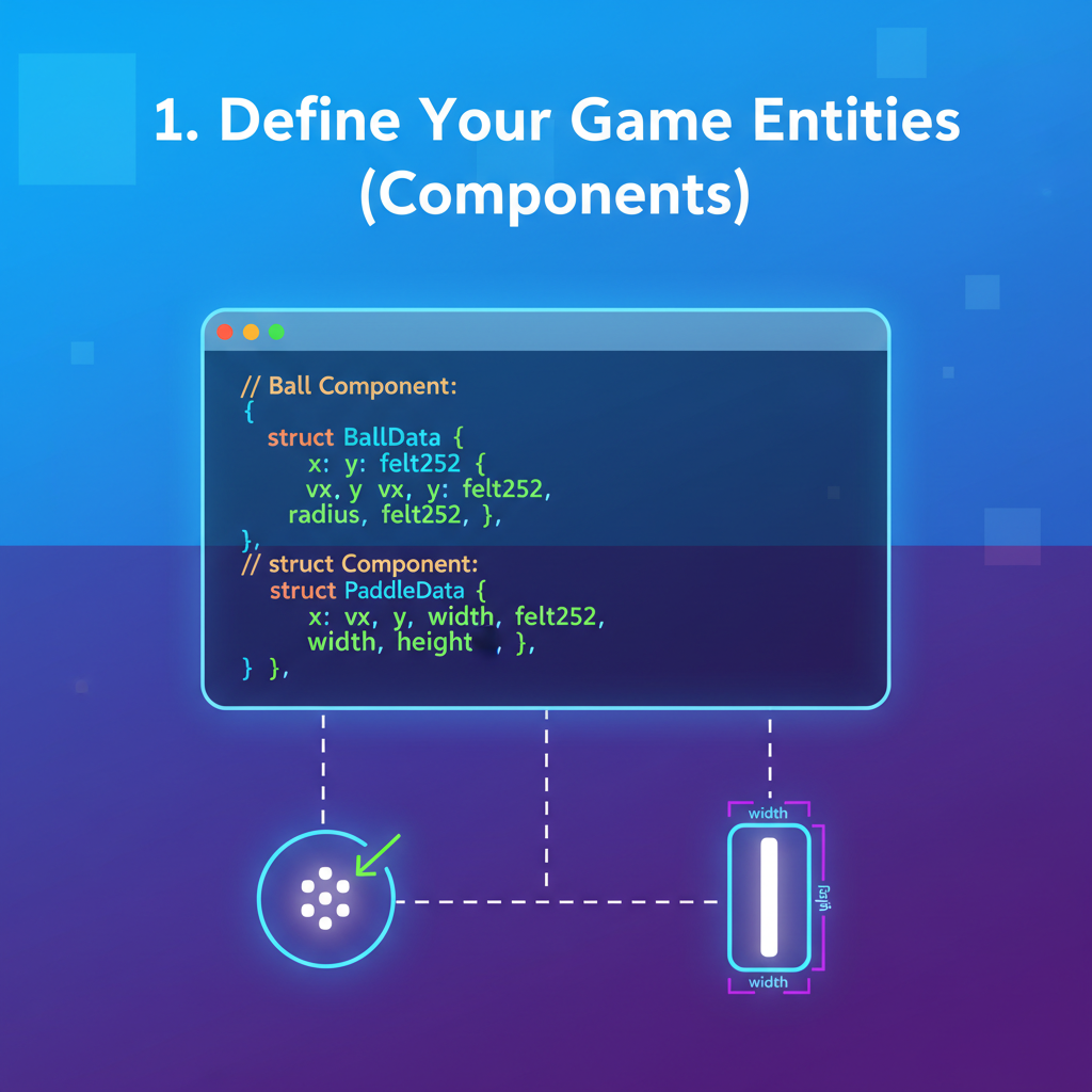 code snippet Cairo Dojo systems for Pong ball collision, glowing syntax highlight