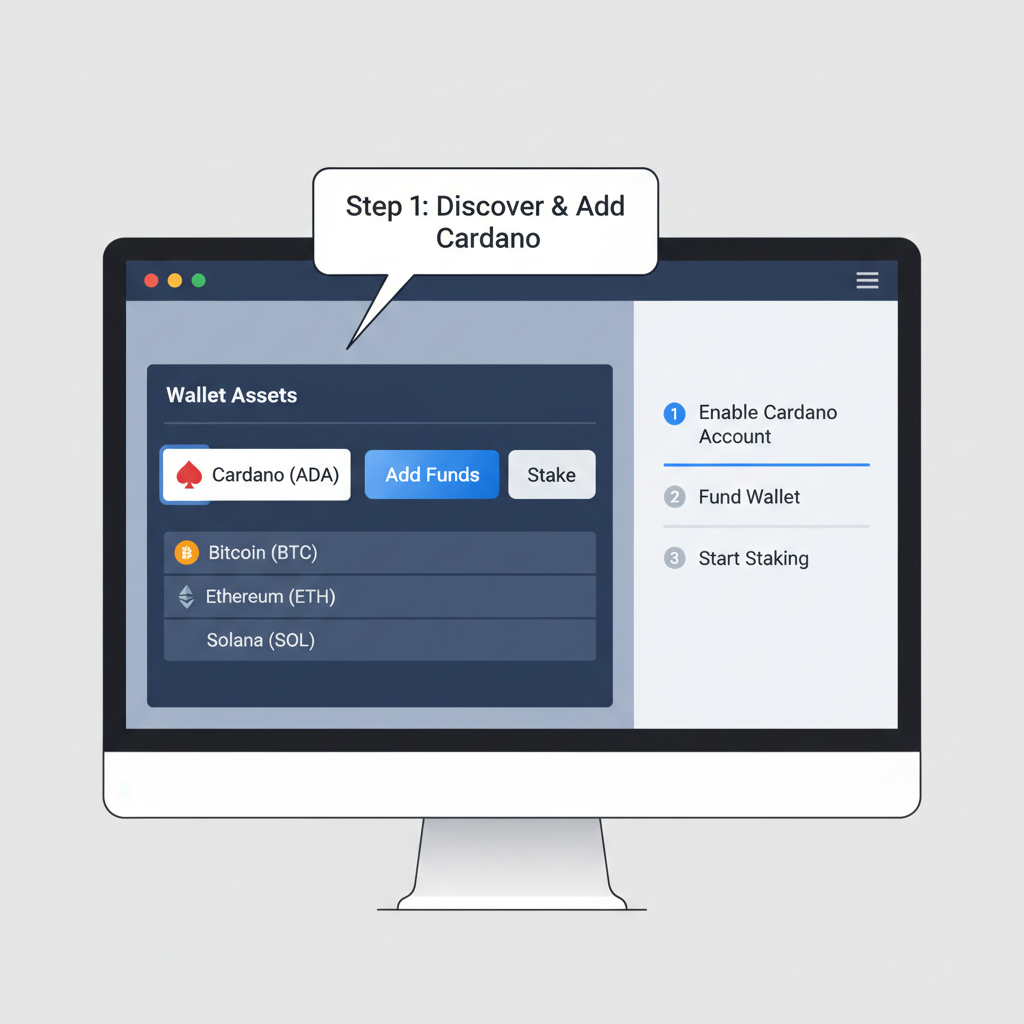 cardano integration in brave wallet dashboard