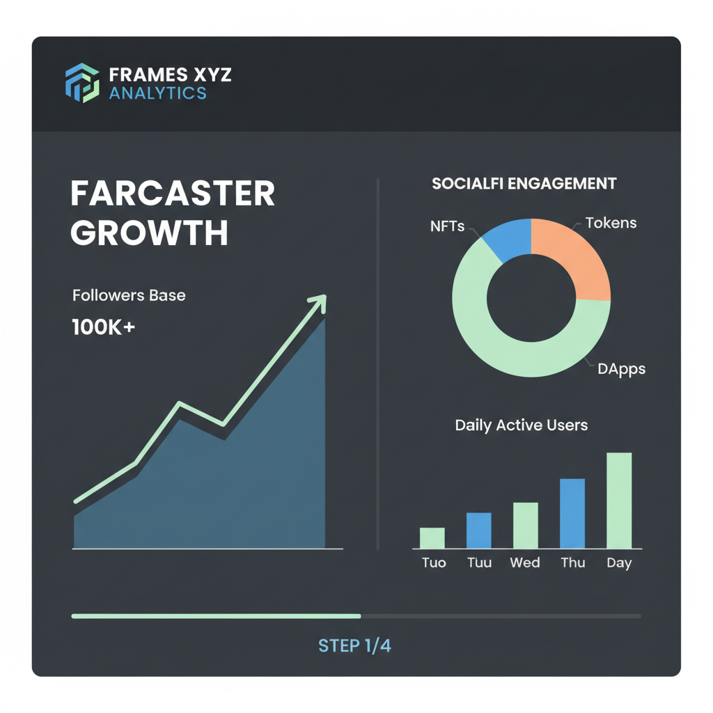 frames xyz analytics dashboard farcaster growth charts followers base socialfi