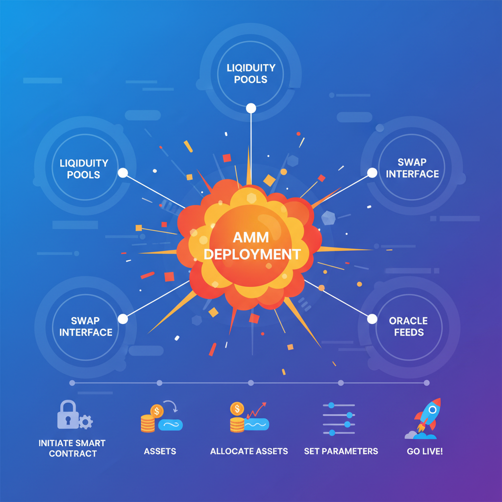 explosive AMM deployment on L3 appchain dashboard