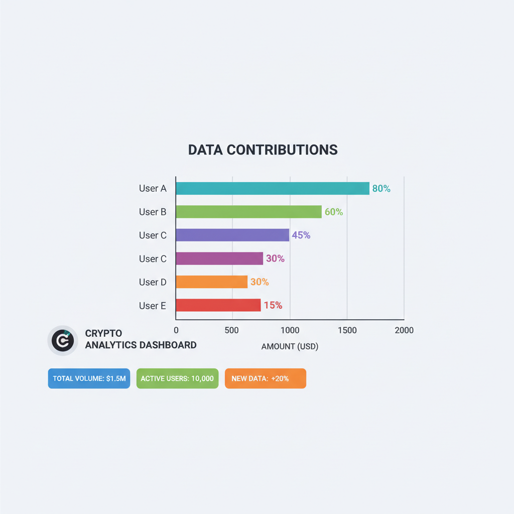 crypto dashboard monitoring data contributions graph