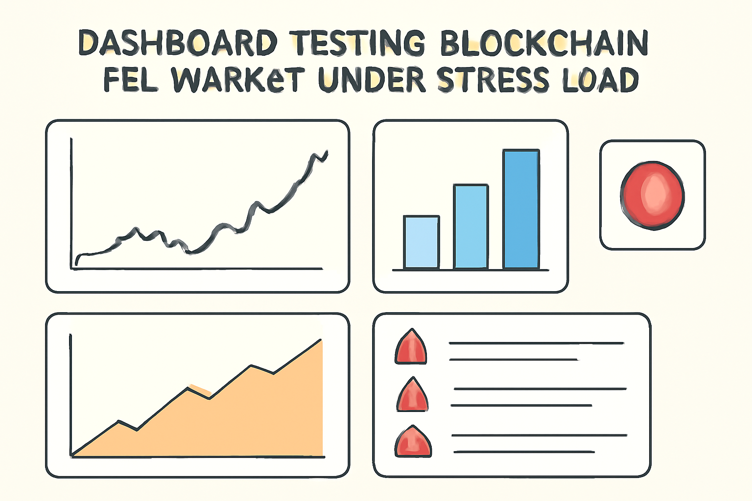 dashboard testing blockchain fee market under stress load graphs alerts