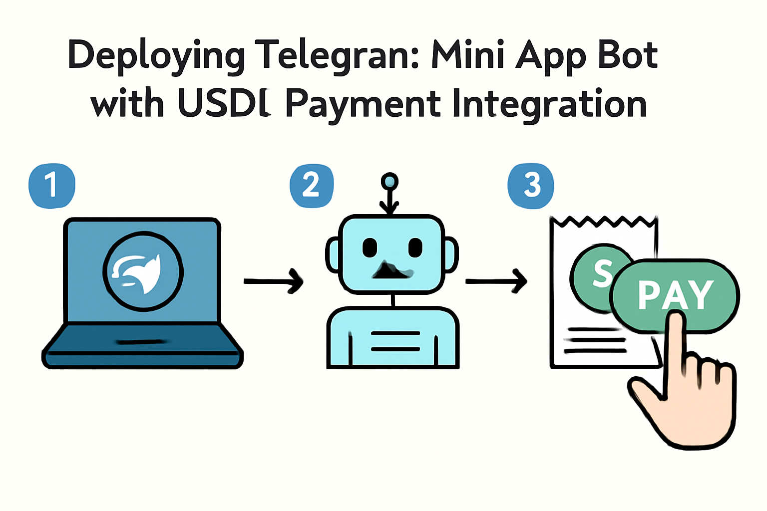Deploying Telegram Mini App bot with USDt payment integration