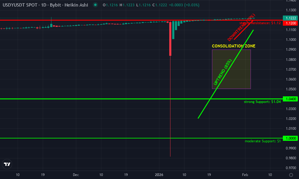 Ondo Finance USDY Technical Chart by Ava Preston