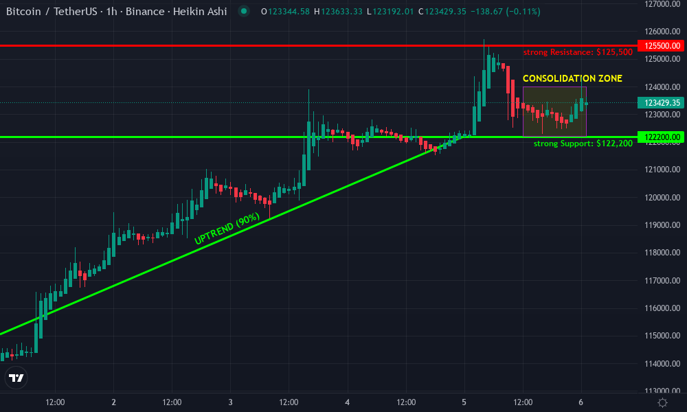 Bitcoin Technical Chart by Bryce Callahan