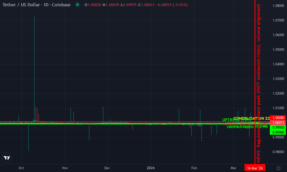 Tether Technical Chart by Market Analyst