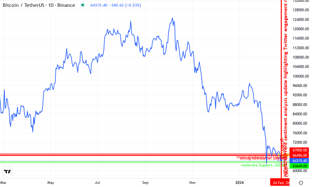 Bitcoin Technical Chart by Evan Whitmore