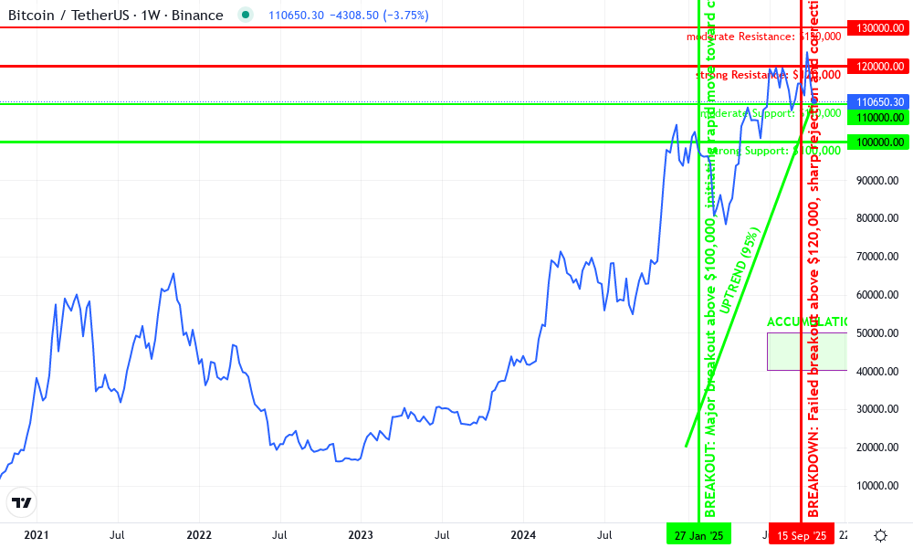 Bitcoin Technical Chart by Jessica Navarro