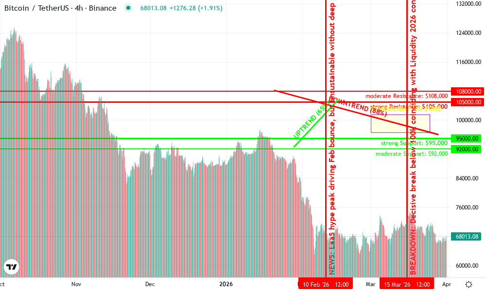 Bitcoin Technical Chart by Kevin Patel