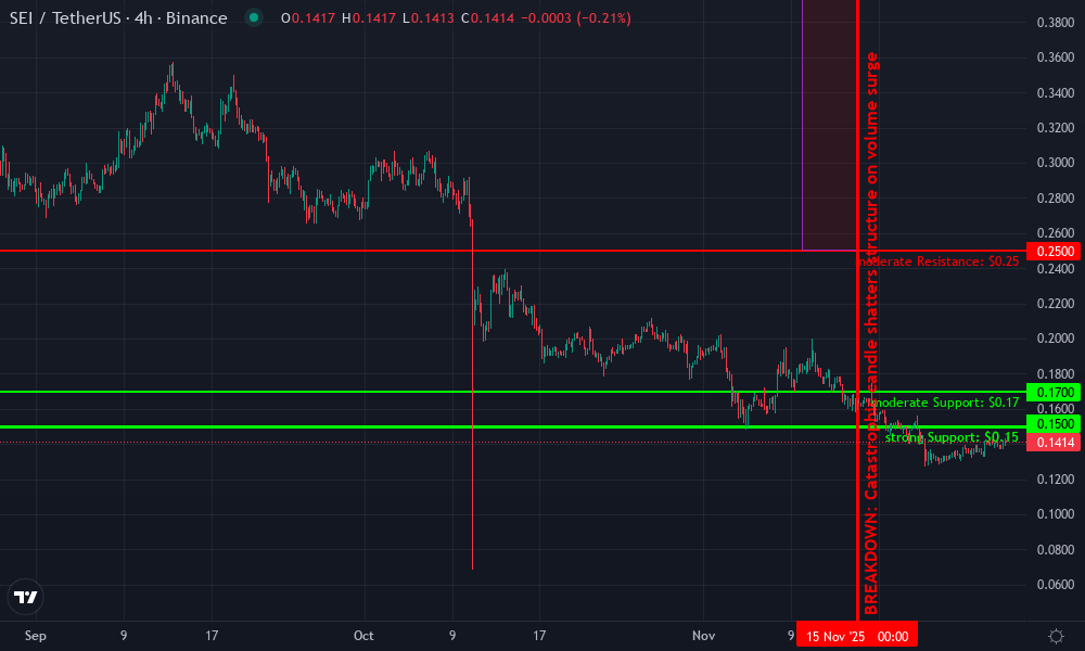 Sei Technical Chart by Liam Donovan