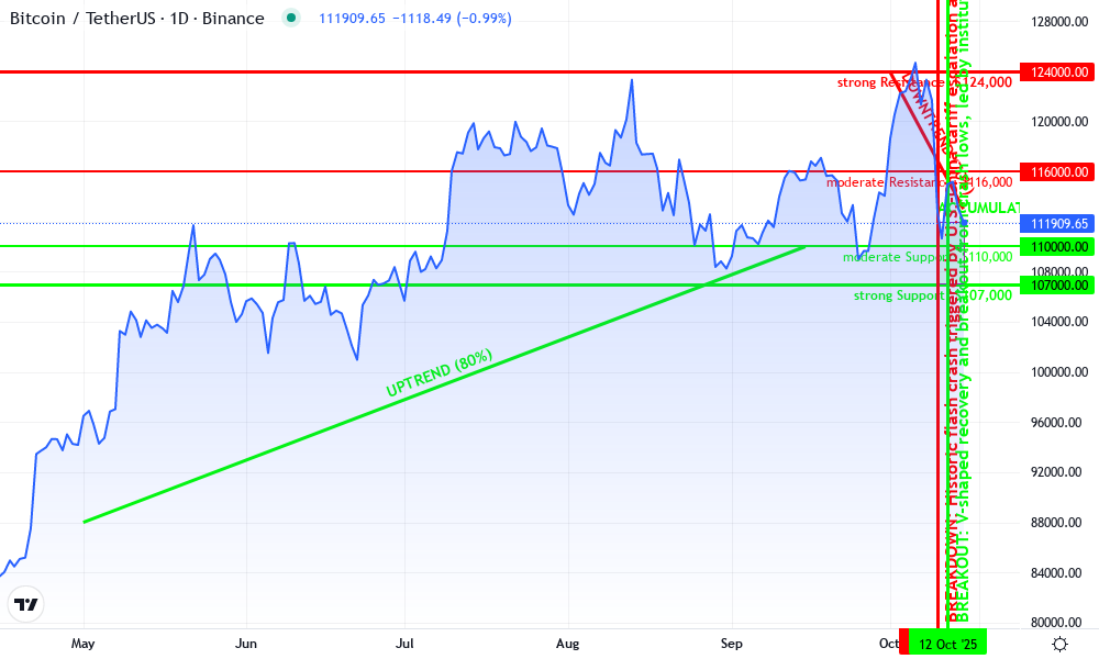 Bitcoin Technical Chart by Marcus Doyle