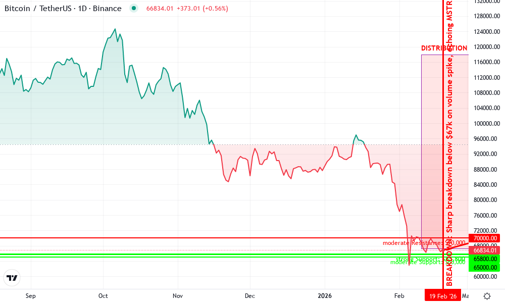 Bitcoin Technical Chart by Marissa Chow