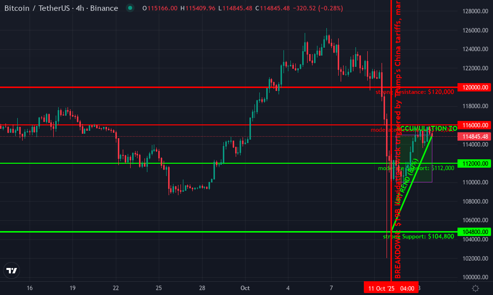 Bitcoin Technical Chart by Maya Donovan