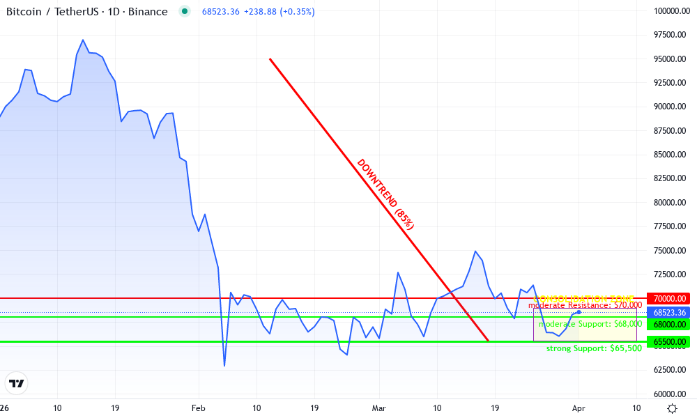 Bitcoin Technical Chart by Renee Forsythe