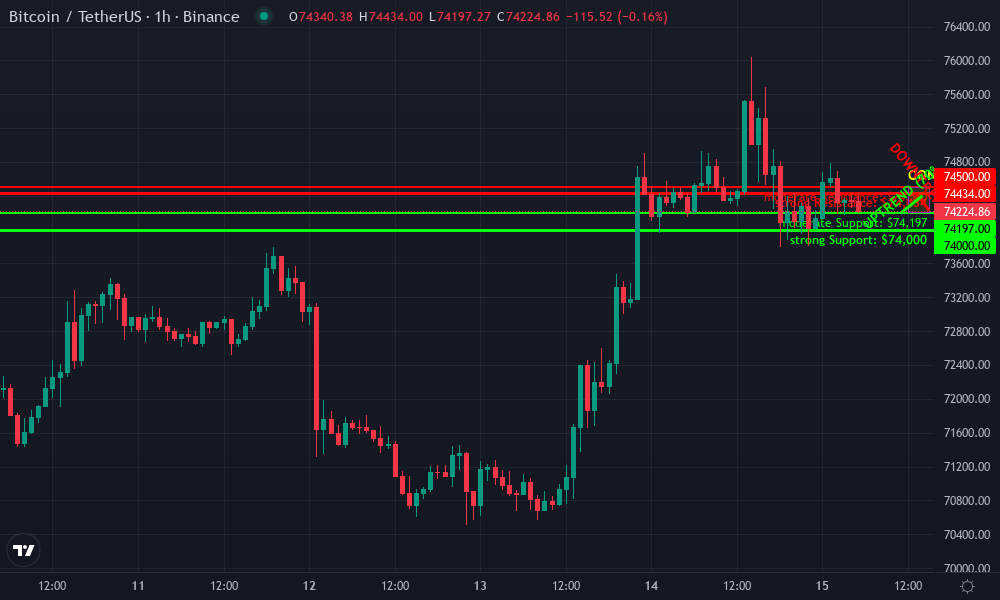 Bitcoin Technical Chart by Sophia Ramirez